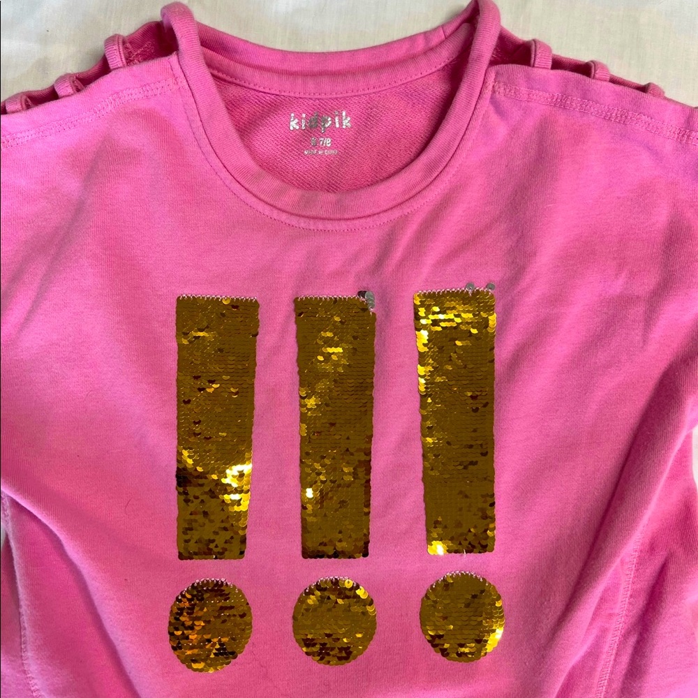 Kidpik Sequin Flip Sweatshirt